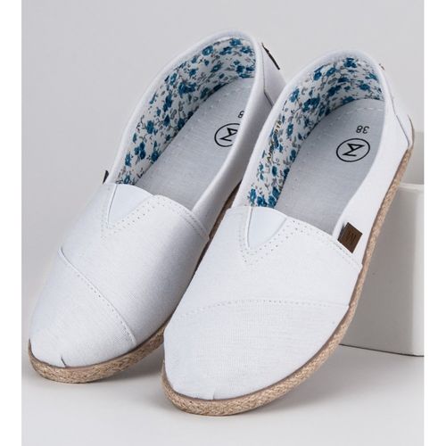 Białe Wsuwane Espadryle r.36 na Arena.pl