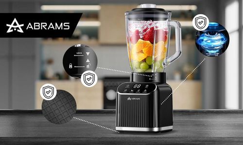 Blender Kielichowy 1500W Szklany 1,5l Bidon 600Ml Ostrza Tytanowe na Arena.pl