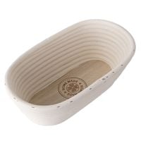 Koszyk do Wyrastania Chleba Ciasta Rattanowy Solidny ORION 29 x 17 x 8 cm