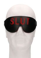 ouch! blindfold - slut - black