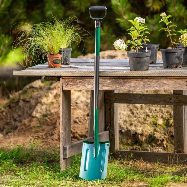 ŁOPATA SZPADEL PROSTY METAL TRZONEK ERGONOMICZNY zdjęcie 8