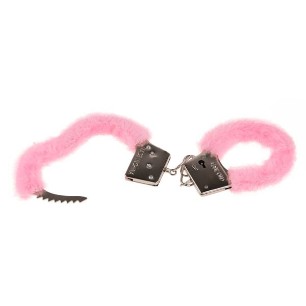 Metalowe Kajdanki Z Extra Grubym Futrem Kolory zdjęcie 8