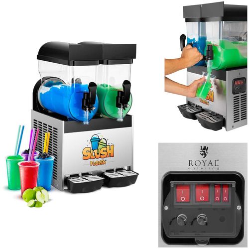Granitor dyspenser urządzenie do napojów slush granity podwójny 2x 15L na Arena.pl