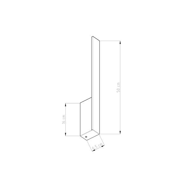 Kinkiet LAHTI S biały LED 4000K zdjęcie 7