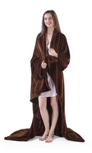 Koc DecoKing LAZY BROWN 150x180 na Arena.pl