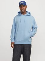 Jack&Jones męska bluza z kapturem JJESTAR BASIC SWEAT HOOD NOOS 12257852 CHAMBRAY BLUE L