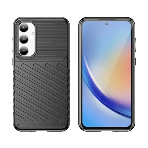 etui pancerne thunder case do samsung galaxy a35 - czarne na Arena.pl