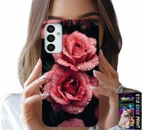 ETUI DO SAMSUNG GALAXY M23 - PIĘKNE RÓŻOWE RÓŻE, KWIECISTE WZORY, CASE