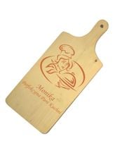 Drewniana DESKA KUCHENNA Z TWOIM GRAWEREM napisem