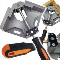 Ścisk Stolarski Zacisk Kątowy 90 Kąt Prosty Montażowy Imadło Narożne Uchwyt