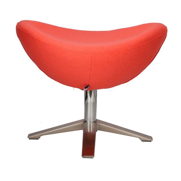 Podnóżek Jajo Soft wełna koralowe zdjęcie 2