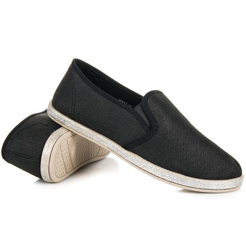 Czarne espadryle slip on r.36 na Arena.pl