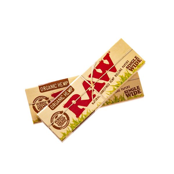 Bibułki RAW Organic Single Wide zdjęcie 1