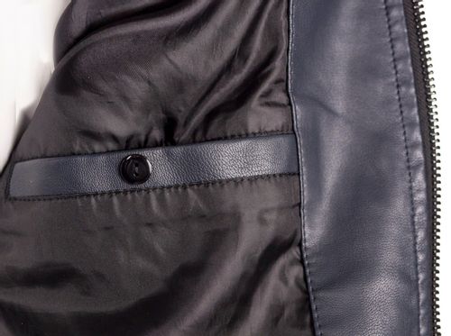 MĘSKA KURTKA SKÓRZANA GRANAT r.XXL REFREE A1406C-1 na Arena.pl