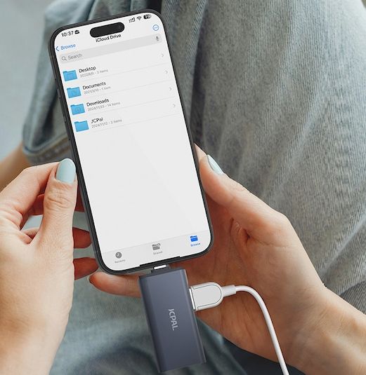 JCPAL USB-C 3-in-1 Travel Hub zdjęcie 4