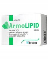 ARMOLIPID 60 tabl prawidłowy poziom cholesterolu