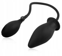 POMPOWANY KOREK ANALNY PLUG PENIS DILDO SEX ANAL