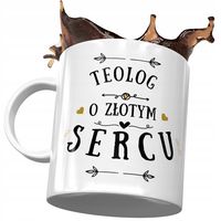 Dla Teologa Kubek Na Urodziny Imieniny Na Prezent Z Nadrukiem Ze Zdjęciem