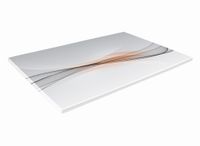SZKLANA DESKA KUCHENNA 60x20 04c Oranżowa fala