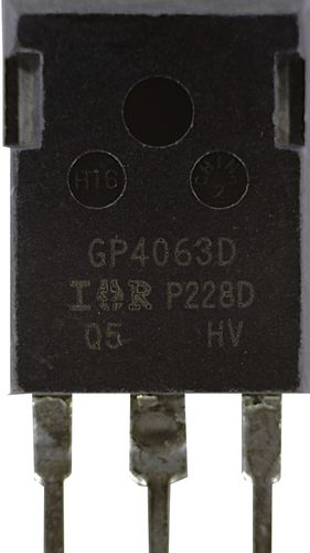 GP4063D tranzystor IGBT 96A 330W 600V TO247 testowane wyrywkowo wyluty na Arena.pl