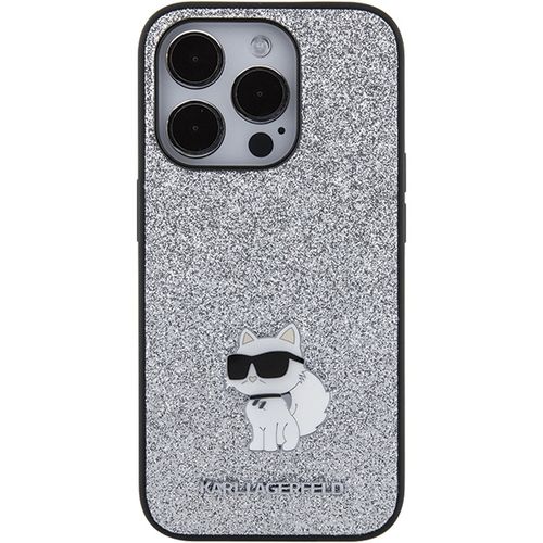 Etui Karl Lagerfeld do iPhone 15 Pro Max, Srebrny na Arena.pl