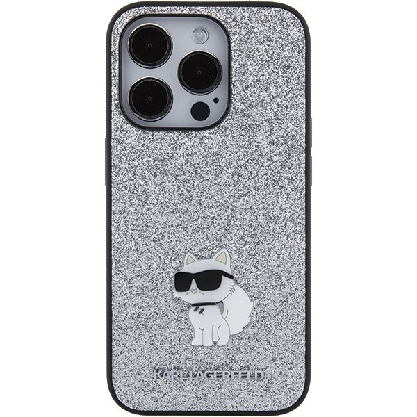 Etui Karl Lagerfeld do iPhone 15 Pro Max, Srebrny zdjęcie 3