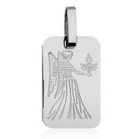 SREBRNY NIEŚMIERTELNIK PANNA ZNAK ZODIAKU PRÓBA SREBRA 925 GRAWER GRATIS