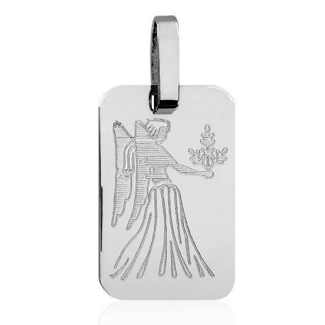 SREBRNY NIEŚMIERTELNIK PANNA ZNAK ZODIAKU PRÓBA SREBRA 925 GRAWER GRATIS zdjęcie 1