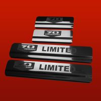 Listwa progowa JEEP COMPASS MK1 Stal nierdzewna 304 połysk 4szt