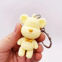 Brelok do kluczy Misiu żółty