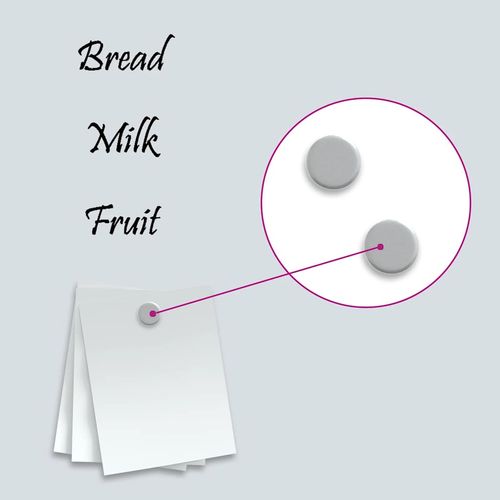 Ścienna tablica magnetyczna, biała, 80x30 cm, szkło hartowane na Arena.pl