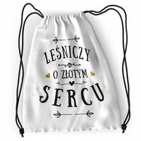 Plecak Sportowy Szkolny Leśniczego Worek Torba Z Nadrukiem Ze Zdjęciem