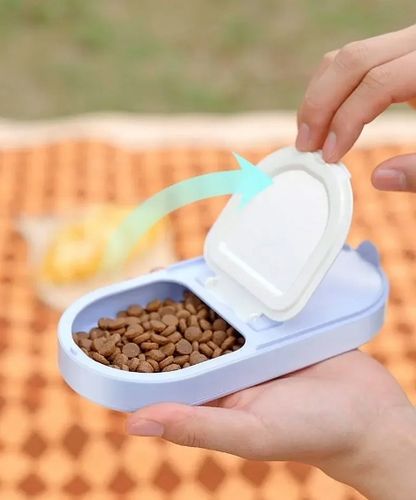 Turystyczna Miska dla psa kota składana woda karma poidło składane butelka na Arena.pl