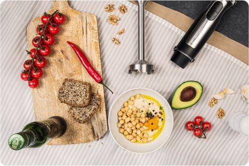 Blender ręczny 1500W czarny Berdsen tytanowe ostrza wielofunkcyjny 5w1 na Arena.pl