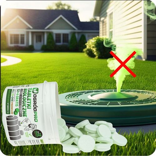 Tabletki Bakterie do szamba Oczyszczalni na Rok Tłuszcze All in One na Arena.pl