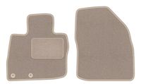 Dywaniki welurowe przednie Honda Civic VIII 2006-2012 hatchback beżowe