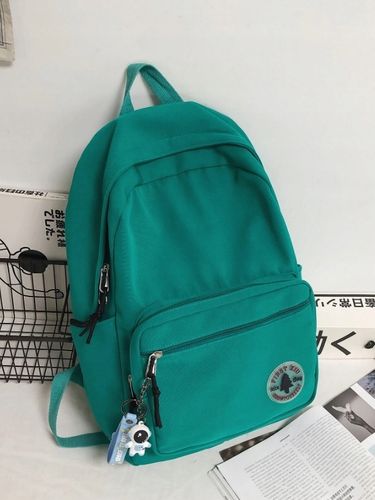 PLECAK SZKOLNY MŁODZIEŻOWY MIEJSKI POJEMNY BRELOK na Arena.pl