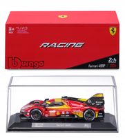 Ferrari 499P #50 LMH FIA 24h Le Mans Hypercar 2024 1:43 Bburago 18-36316