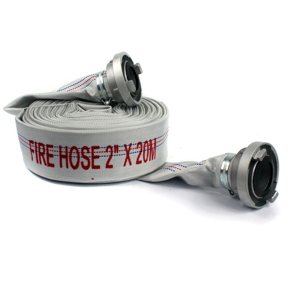 WĄŻ STRAŻACKI 52mm 2 cale 20m + SZYBKOZŁĄCZA zdjęcie 1