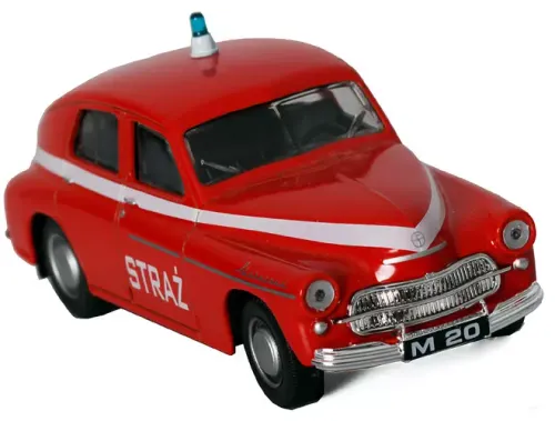 Kolekcja PRL-u. Warszawa M20, straż na Arena.pl