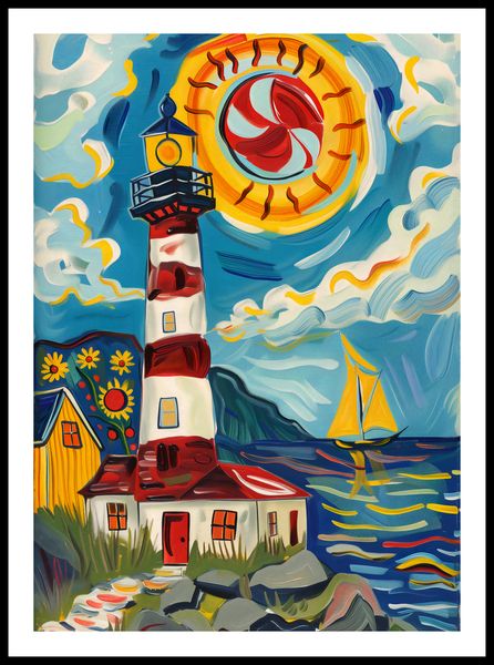 Plakat 50x70cm Żywa Przystań zdjęcie 3