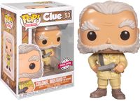 funko pop! retro toys clue colonel mustard 53 se