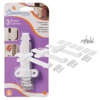 DREAMBABY Zabezpieczenie do szuflad 3 sztuki