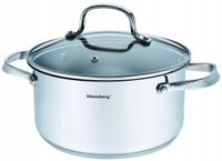Garnek z pokrywką stal, Ø18cm 2,5l Klausberg
