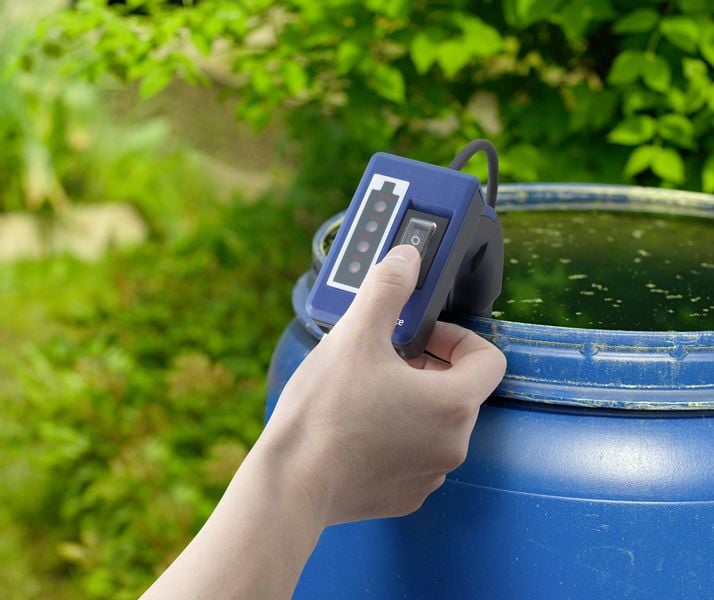 Pompa do WODY DESZCZOWEJ deszczówki 1500L/h 50W akumulatorowa bezprzewodowa zdjęcie 5