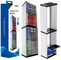 Stojak na gry Podstawka Półka na 36 gier do PS5, PS4, Xbox One, Xbox Series