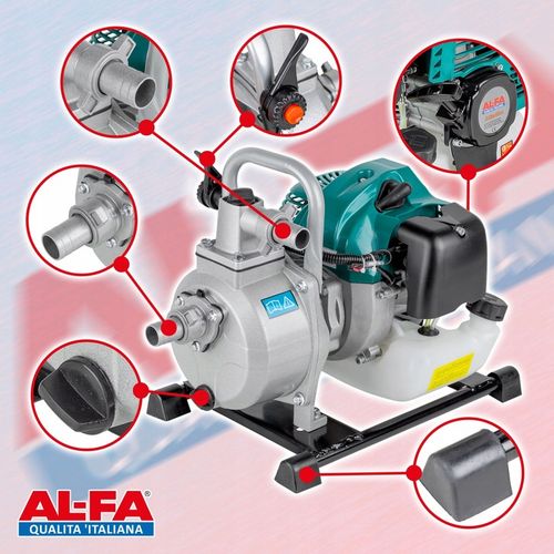 MOTOPOMPA POMPA SPALINOWA DO WODY 800L/MIN 1" na Arena.pl