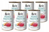 BRIT MONO PROTEIN TUNA SWEET POTATO 6x400g
