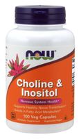 NOW FOODS Cholina i Inozytol (100 kaps.)