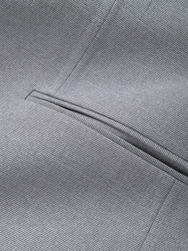 Marynarka męska elegancka z guzikami na mankietach szara V2 OM-BLZB-0114 L na Arena.pl